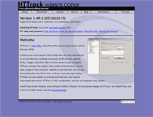 Tablet Screenshot of httrack.com