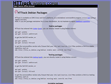 Tablet Screenshot of debian.httrack.com